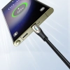 JOYROOM Kabel przewód w oplocie Pioneer Series USB-C 240W 1.2m czarny