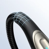 JOYROOM Kabel przewód w oplocie Pioneer Series USB-C 240W 1.2m czarny