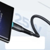 JOYROOM Kabel przewód Starry Series USB-C - USB-C 60W 1m czarny