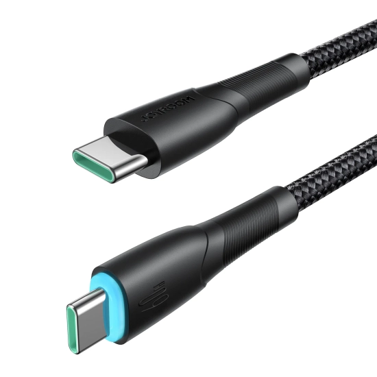 JOYROOM Kabel przewód Starry Series USB-C - USB-C 60W 1m czarny
