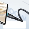JOYROOM Kabel przewód Starry Series USB-A - USB-C 100W 1m czarny