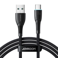 JOYROOM Kabel przewód Starry Series USB-A - USB-C 100W 1m czarny