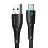 JOYROOM Kabel przewód Starry Series USB-A - USB-C 3A 1m czarny