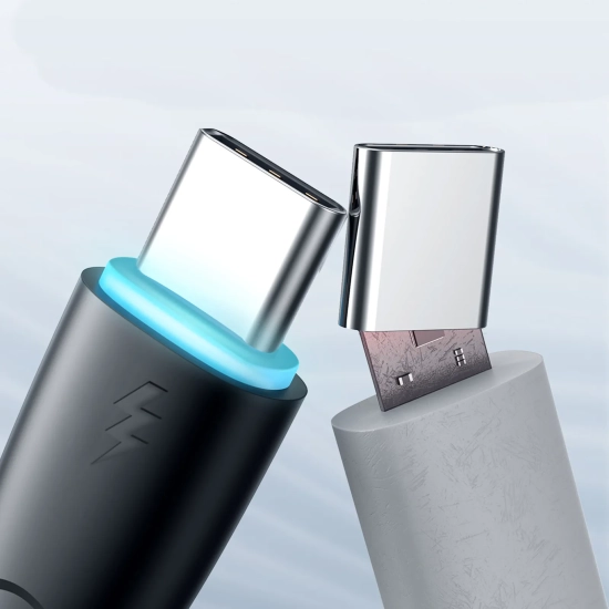JOYROOM Kabel przewód Starry Series USB-A - USB-C 3A 1m czarny