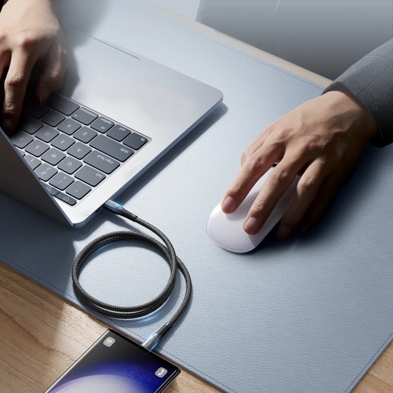 JOYROOM Kabel przewód Starry Series USB-A - USB-C 3A 1m czarny