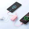 JOYROOM Powerbank 10000mAh 35W ze zwijanym kablem USB-C kablem-smyczą