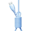 JOYROOM Kabel przewód USB-A - USB-C Vibrant Series 3A 1.2m - niebieski