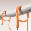 JOYROOM Kabel przewód USB-A - USB-C Vibrant Series 3A 1.2m - pomarańczowy