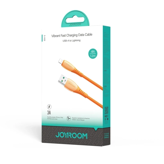 JOYROOM Kabel przewód USB-A - iPhone Lightning Vibrant Series 3A 1.2m