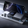 JOYROOM Powerbank 10000mAh 22.5W ze zwijanym kablem USB-C - czarny
