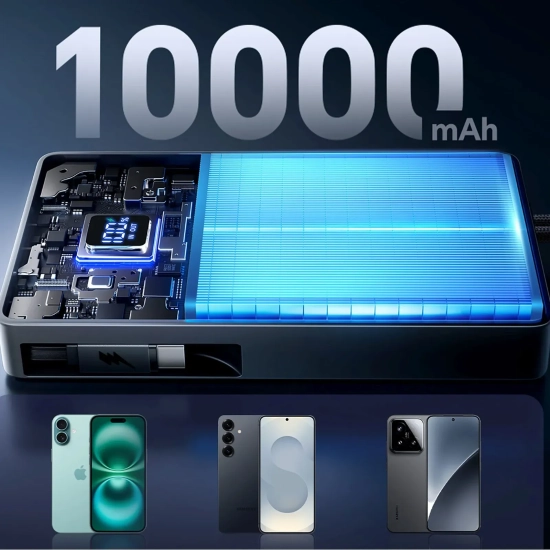 Powerbank Joyroom JR-PR1 10000mAh 22,5W USB-C czarny