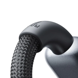 JOYROOM Kabel przewód w oplocie USB-C 100W 1.2m - czarny