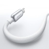 JOYROOM Kabel przewód w oplocie USB-C 100W 1.2m - biały