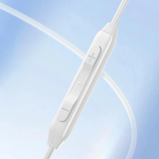 JOYROOM Zestaw słuchawkowy słuchawki douszne USB-C JR-EC05 białe