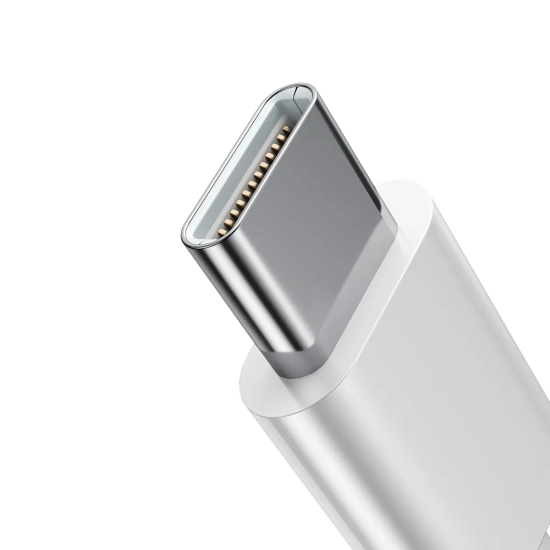 JOYROOM Zestaw słuchawkowy słuchawki douszne USB-C JR-EC05 białe