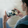 JOYROOM Zestaw słuchawkowy słuchawki douszne USB-C JR-EC06 srebrne