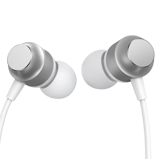 JOYROOM Zestaw słuchawkowy słuchawki douszne USB-C JR-EC06 srebrne