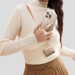 JOYROOM Powerbank 10000mAh 22.5W z wbudowanymi kablami - złoty