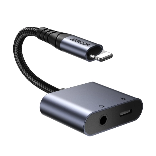 JOYROOM 2w1 Adapter przejściówka do iPhone ładowarka + słuchawki Lightning