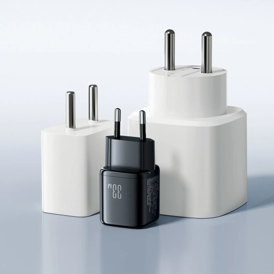 JOYROOM Ładowarka sieciowa USB-A USB-C 33W - czarna