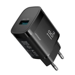 JOYROOM Ładowarka sieciowa USB-A 18W - czarna