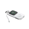 JOYROOM Powerbank 5000mAh z ładowaniem bezprzewodowym zegarka 5 W - biały
