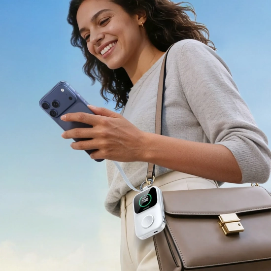 Powerbank Joyroom JR-W19 5000mAh do Apple Watch biały