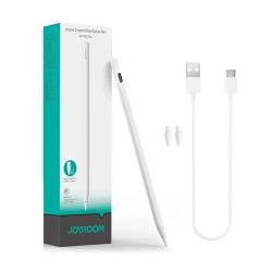 JOYROOM Rysik stylus aktywny z 2 wymiennymi końcówkami - biały