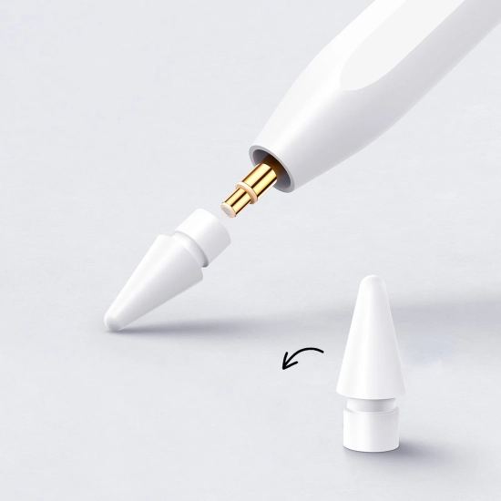 JOYROOM Rysik stylus aktywny z 2 wymiennymi końcówkami - biały