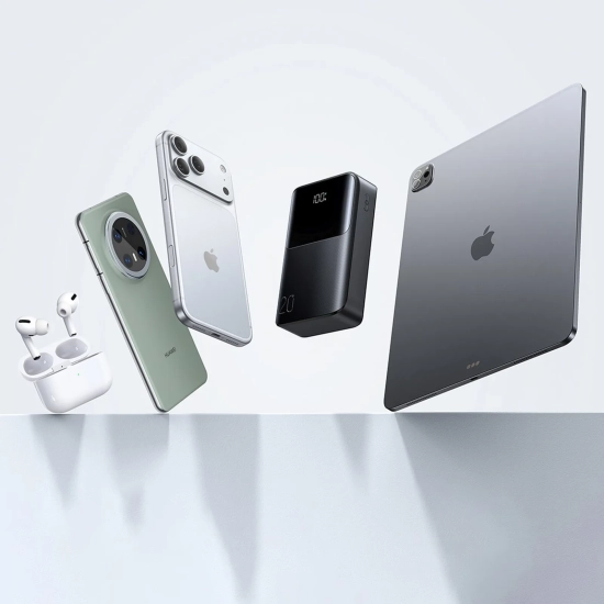 JOYROOM Powerbank 20000mAh 22.5W USB-A USB-C z wyświetlaczem JR-QP192 Mini