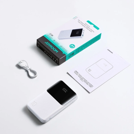 Powerbank Joyroom JR-QP191 Mini 10000mAh 22,5W biały