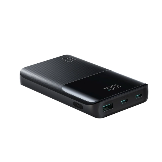 JOYROOM Powerbank 10000mAh 22.5W USB-A USB-C z wyświetlaczem JR-QP191 Mini