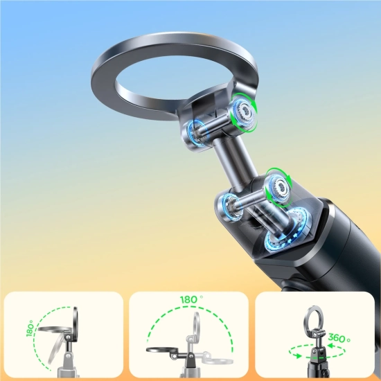 JOYROOM Selfie stick kij do zdjęć z uchwytem pilotem Bluetooth MagSafe