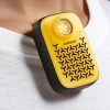 JOYROOM Głośnik przenośny z latarką magnesem klipsem Bluetooth IP67 - żółty