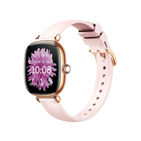 JOYROOM Smartwatch Starlight JR-FS1 z odbieraniem połączeń 2 paski - złoty