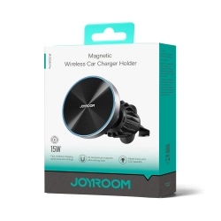 JOYROOM Magnetyczny uchwyt samochodowy ładowarka 15W na kratkę