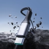 JOYROOM Kabel przewód S-A28 z oplotem USB-C 60W 1m - czarny