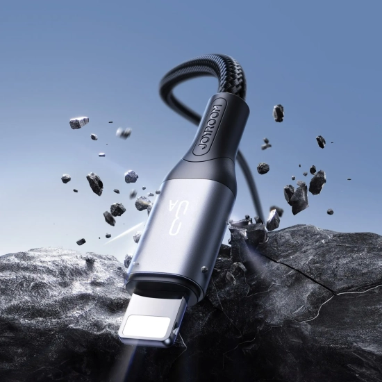 JOYROOM Kabel przewód USB-A - iPhone Lightning Flash Series 3A 1m - czarny