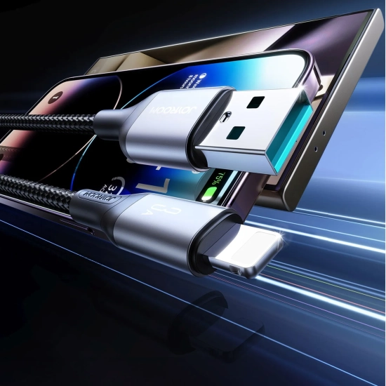 JOYROOM Kabel przewód USB-A - iPhone Lightning 3A 2m - czarny