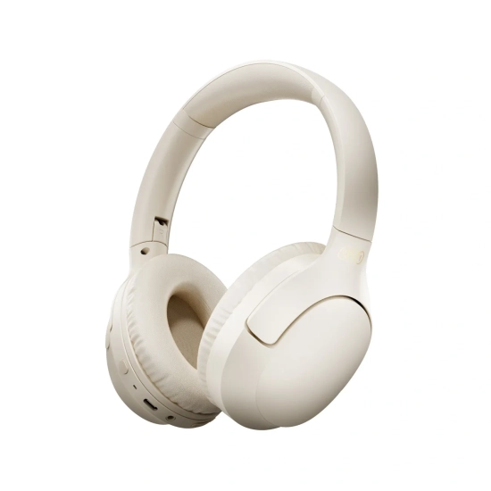 QCY Słuchawki bezprzewodowe nauszne H2 Pro ENC Bluetooth - białe