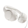 QCY Słuchawki bezprzewodowe nauszne H3 ANC Bluetooth Hi-Res Audio - białe