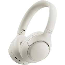QCY Słuchawki bezprzewodowe nauszne H3 ANC Bluetooth Hi-Res Audio - białe