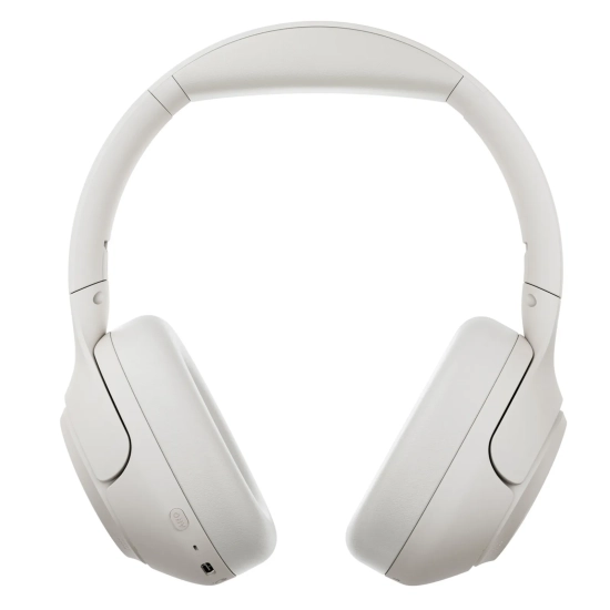 QCY Słuchawki bezprzewodowe nauszne H3 ANC Bluetooth Hi-Res Audio - białe