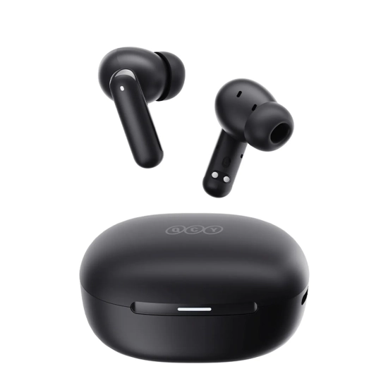QCY Słuchawki bezprzewodowe dokanałowe MeloBuds N30 ANC Bluetooth IPX4
