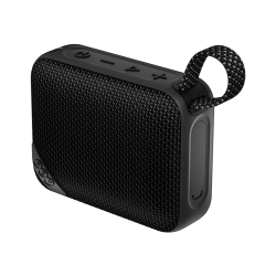 QCY Głośnik bezprzewodowy Bluetooth z podświetleniem RGB IP67 - czarny
