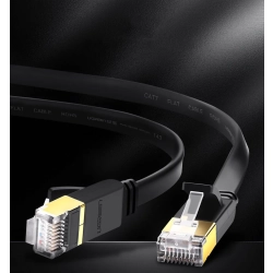 UGREEN Płaski patchcord kabel przewód sieciowy LAN STP RJ45 Cat 7 10Gbps