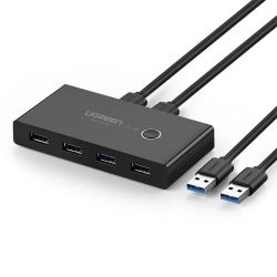 UGREEN Switch box HUB przełącznik 4x USB 3.2 Gen 1 rozdzielacz USB na dwa