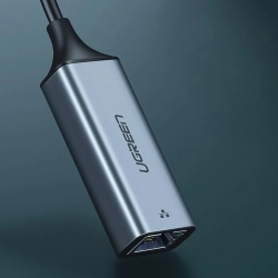 UGREEN Zewnętrzna karta sieciowa LAN RJ45 - USB-C 1 Gigabit Ethernet