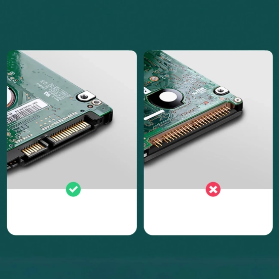 UGREEN Obudowa kieszeń na dysk SATA 2.5'' 6TB USB-C 3.0 czarny