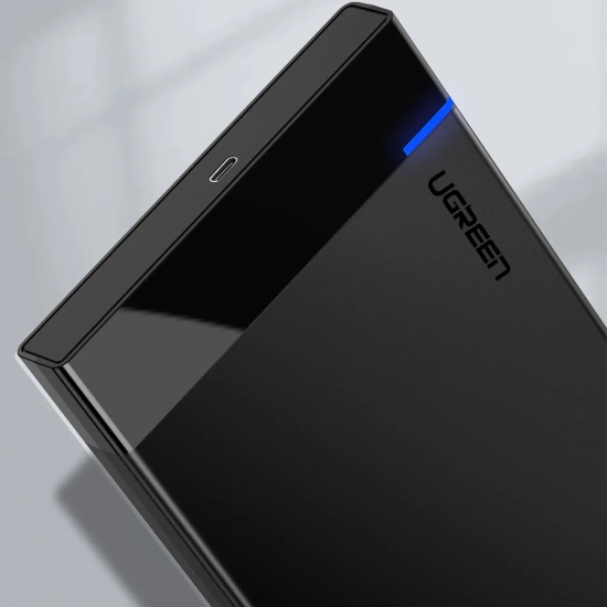 UGREEN Obudowa kieszeń na dysk SATA 2.5'' 6TB USB-C 3.0 czarny